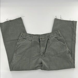 Vintage Carhartt dungaree fit wide leg‎ cargo jeans 38x34
